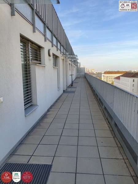 Terrassenwohnung in 1100 Wien 22