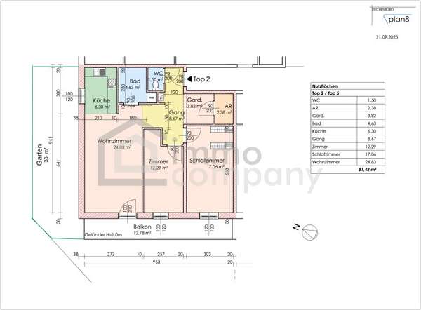 Eigentumswohnung in 7000 Eisenstadt - Bild 3 Eigentumswohnung in 7000 Eisenstadt 3