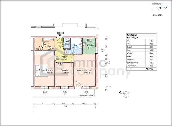Eigentumswohnung in 7000 Eisenstadt - Bild 3 Eigentumswohnung in 7000 Eisenstadt 3