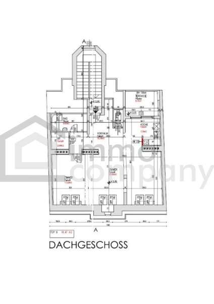 Dachgeschosswohnung in 1180 Wien 12