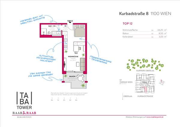 Apartement in 1100 Wien 17