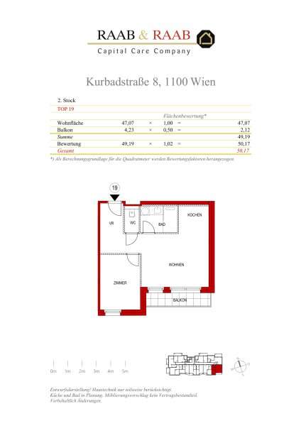 Eigentumswohnung in 1100 Wien 2