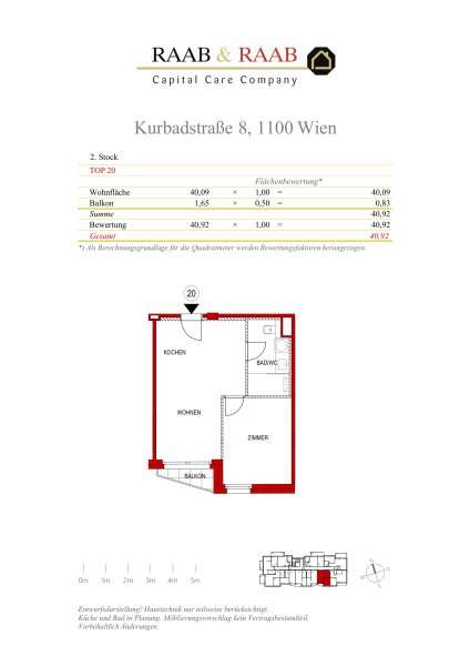 Eigentumswohnung in 1100 Wien 2